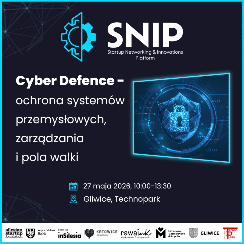 Złośliwe oprogramowanie (ransomware) potrafi zatrzymać linie produkcyjne, zakłócić logistykę i sparaliżować działanie organizacji, a cyberataki coraz częściej mają charakter hybrydowy – łącząc działania technologiczne, dezinformacyjne i operacyjne. W odpowiedzi na te zagrożenia do Gliwic wraca SNIP – Startups Networking & Innovations Platform