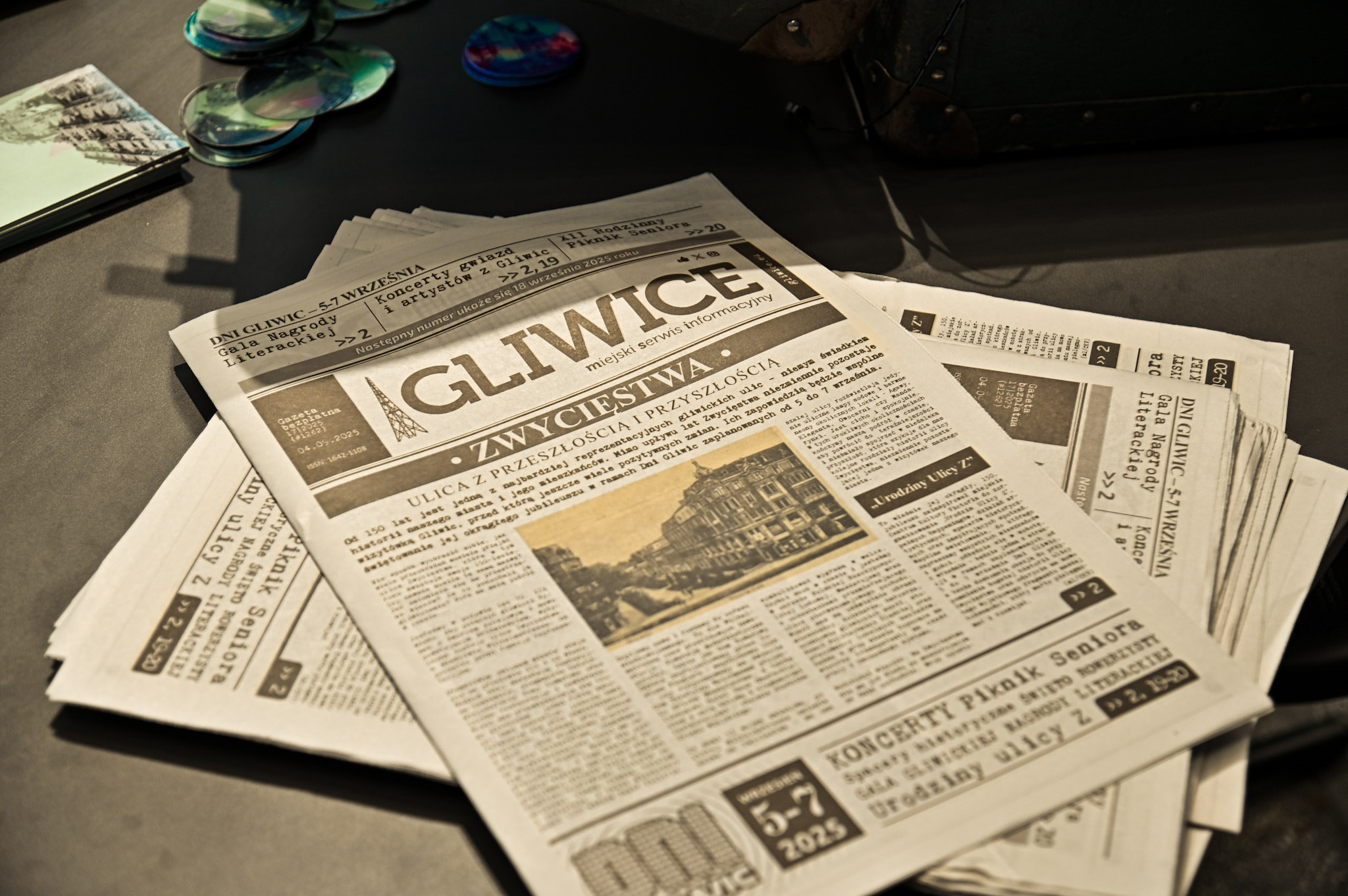 Retro wydanie Miejskiego Serwisu Informacyjnego Gliwice