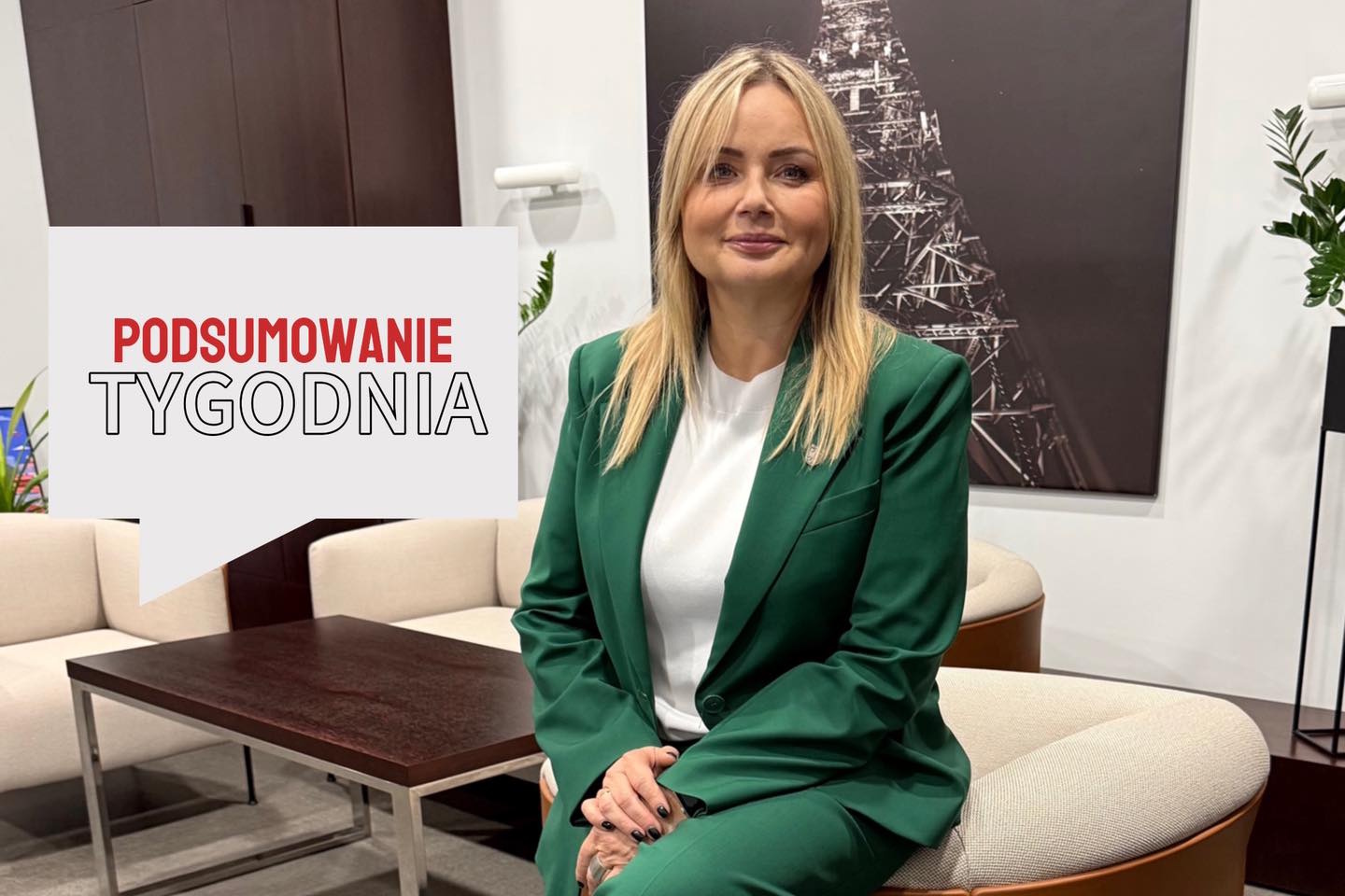 baner z prezydent Miasta Gliwice