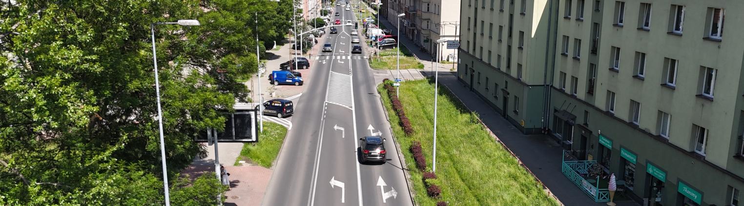 Chorzowska z lotu drona